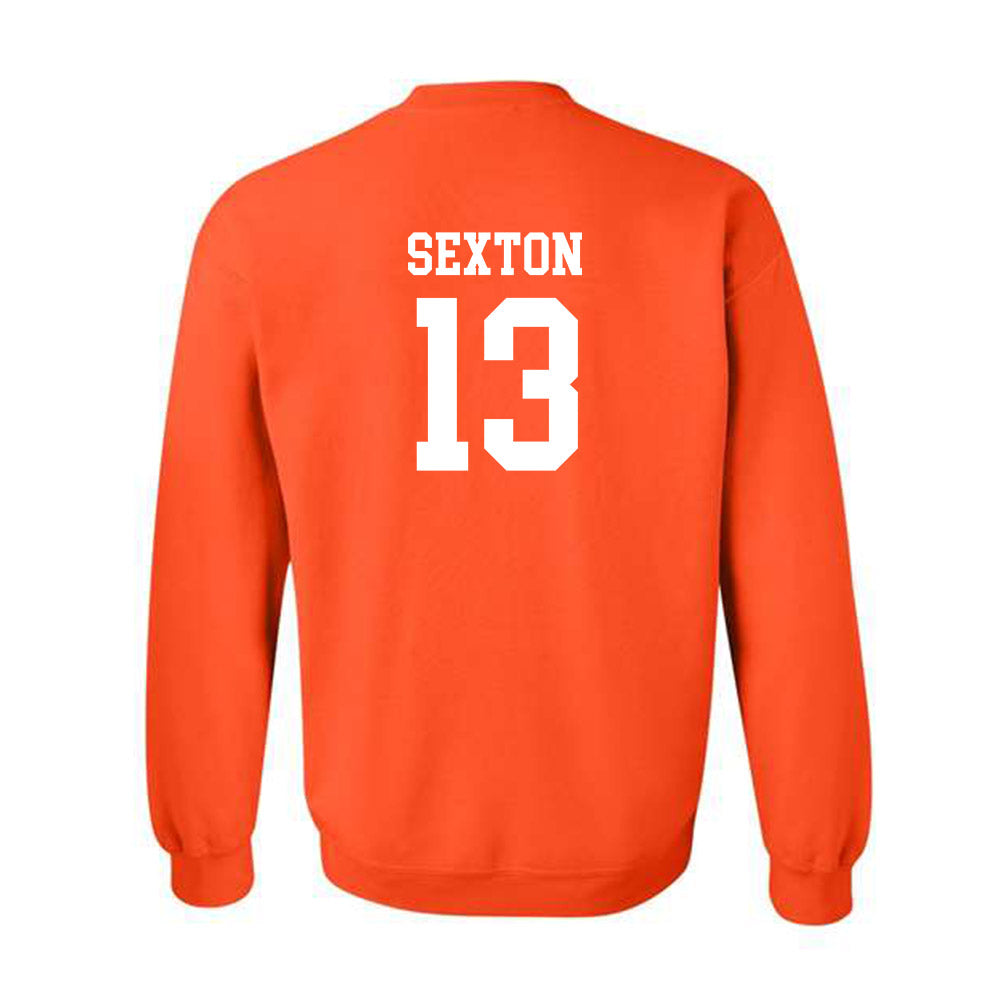 SHSU - NCAA Football : Ty Sexton - Classic Shersey Crewneck Sweatshirt-1