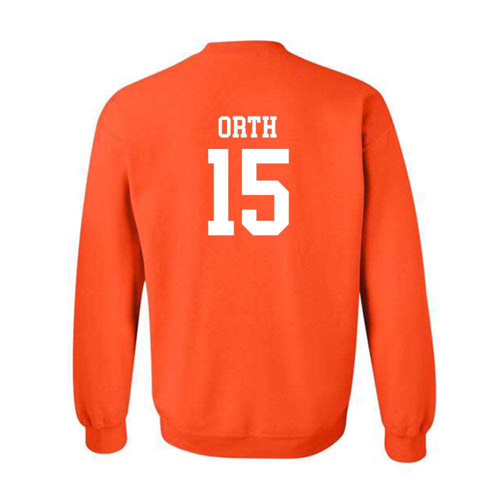 SHSU - NCAA Baseball : Kirby Orth - Classic Shersey Crewneck Sweatshirt-1