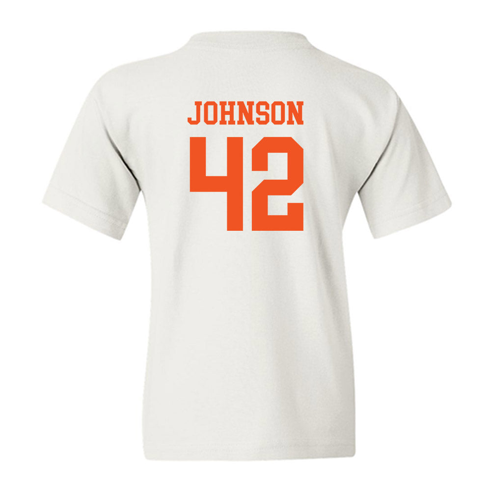 SHSU - NCAA Baseball : Zakery Johnson - Classic Shersey Youth T-Shirt-1