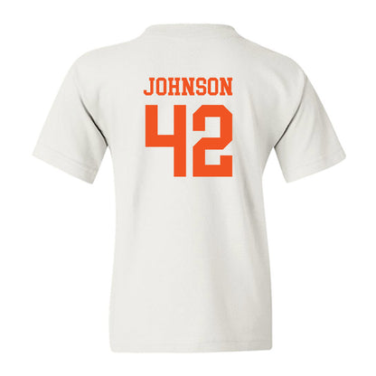 SHSU - NCAA Baseball : Zakery Johnson - Classic Shersey Youth T-Shirt-1