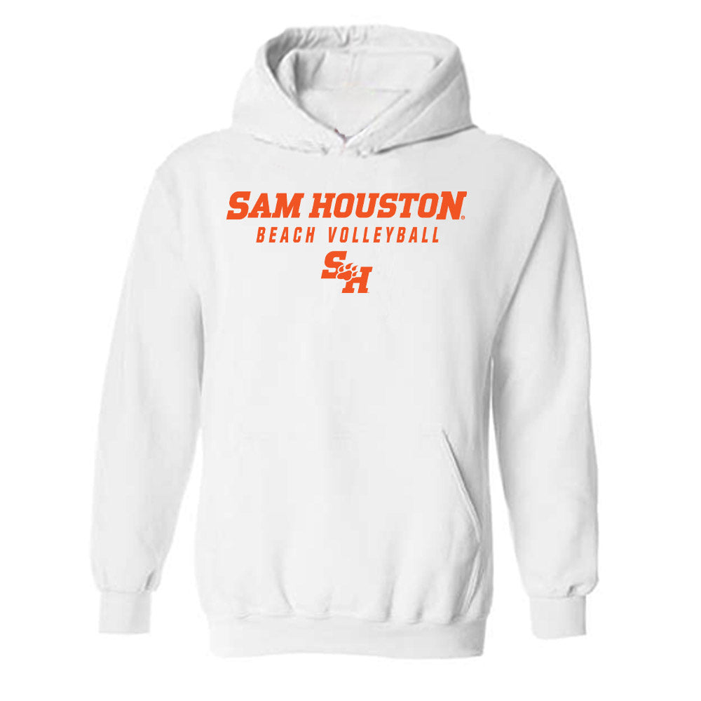 SHSU - NCAA Beach Volleyball : Norah Curtiss - Classic Shersey Hooded Sweatshirt-0