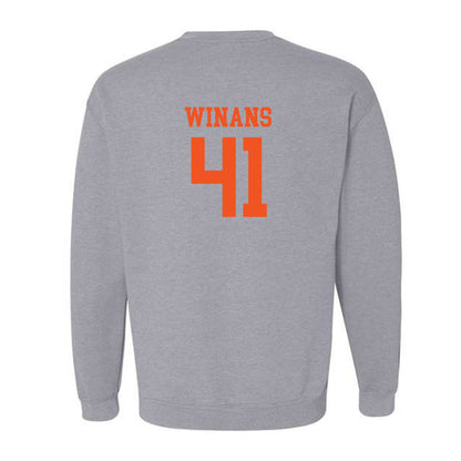 SHSU - NCAA Baseball : Gabe Winans - Classic Shersey Crewneck Sweatshirt-1