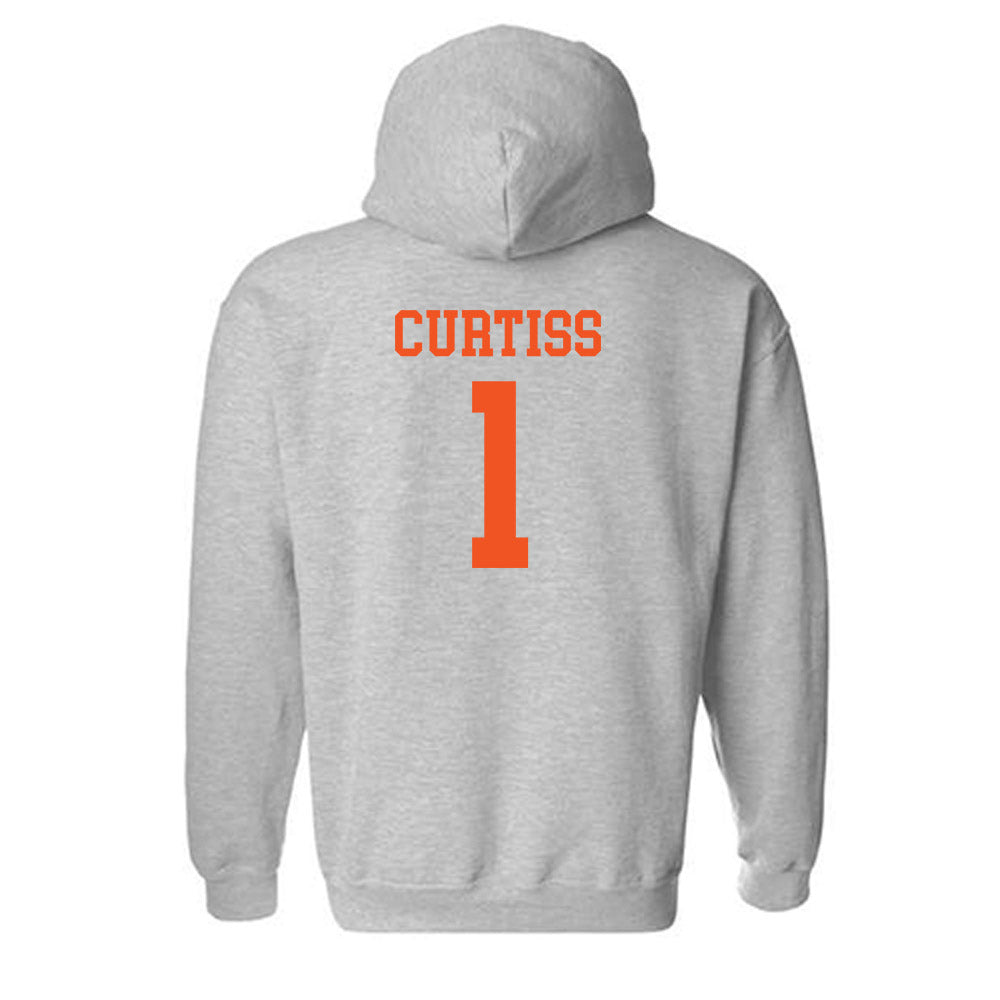 SHSU - NCAA Beach Volleyball : Norah Curtiss - Classic Shersey Hooded Sweatshirt-1