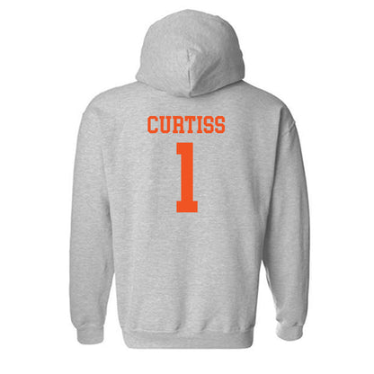 SHSU - NCAA Beach Volleyball : Norah Curtiss - Classic Shersey Hooded Sweatshirt-1