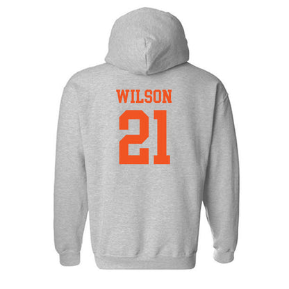 SHSU - NCAA Football : Dravon Wilson - Classic Shersey Hooded Sweatshirt-1