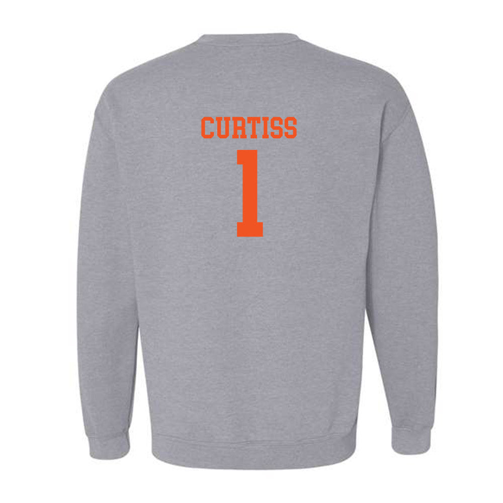 SHSU - NCAA Beach Volleyball : Norah Curtiss - Classic Shersey Crewneck Sweatshirt-1