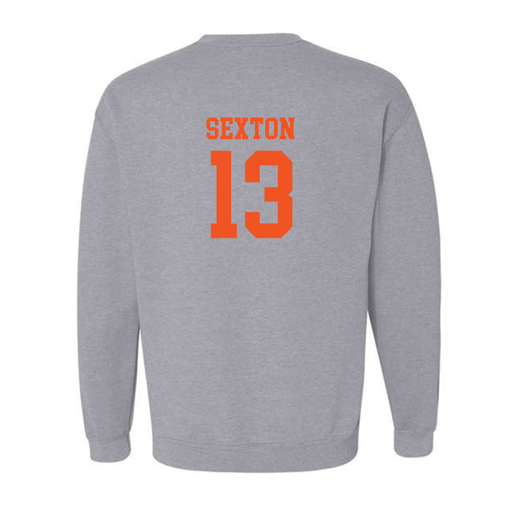 SHSU - NCAA Football : Ty Sexton - Classic Shersey Crewneck Sweatshirt-1