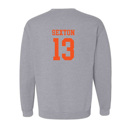 SHSU - NCAA Football : Ty Sexton - Classic Shersey Crewneck Sweatshirt-1