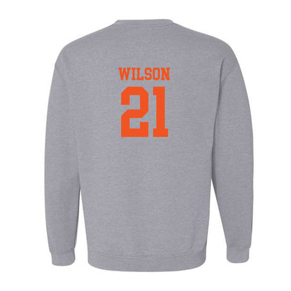 SHSU - NCAA Football : Dravon Wilson - Classic Shersey Crewneck Sweatshirt-1