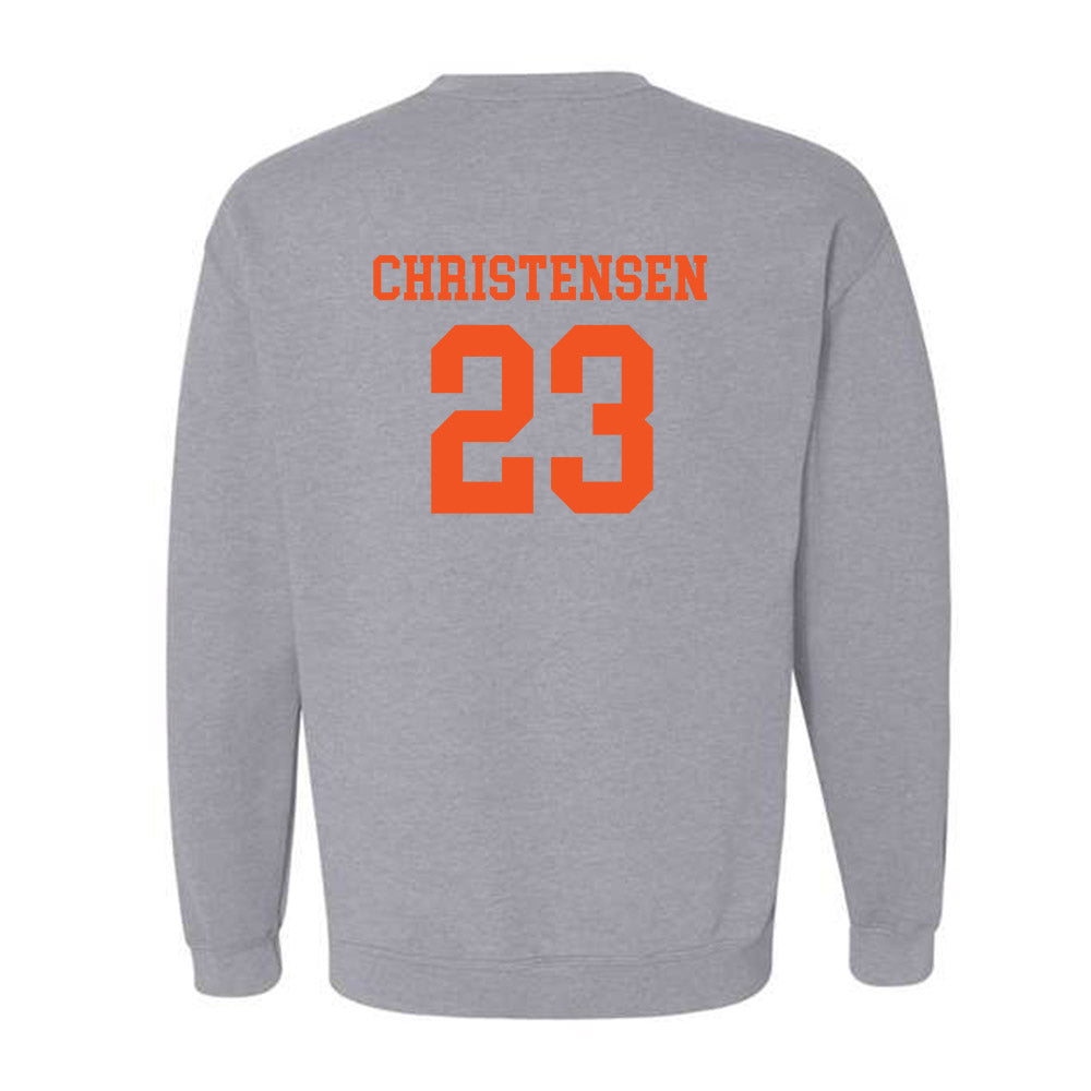 SHSU - NCAA Baseball : Brady Christensen - Classic Shersey Crewneck Sweatshirt-1
