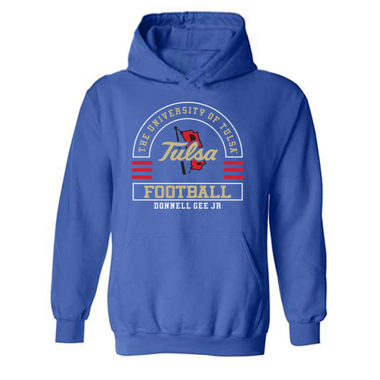Tulsa - NCAA Football : Donnell Gee Jr - Classic Fashion Shersey Hooded Sweatshirt-0
