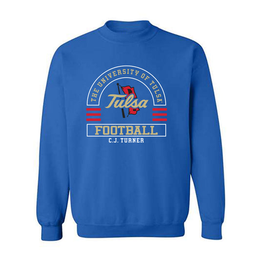 Tulsa - NCAA Football : C.J. Turner - Classic Fashion Shersey Crewneck Sweatshirt-0