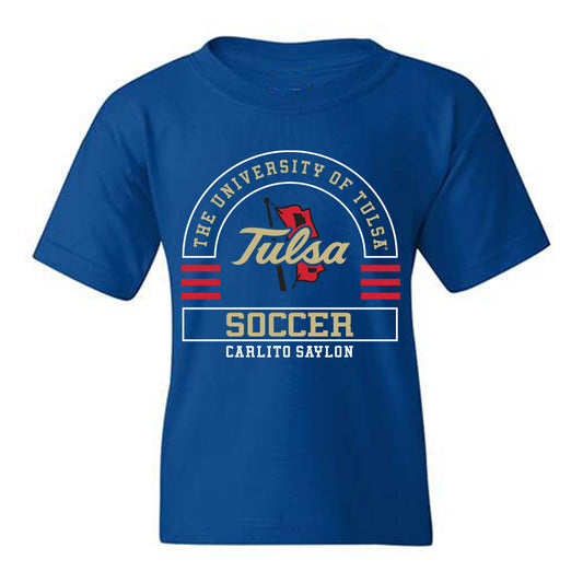 Tulsa - NCAA Men's Soccer : Carlito Saylon - Classic Fashion Shersey Youth T-Shirt-0
