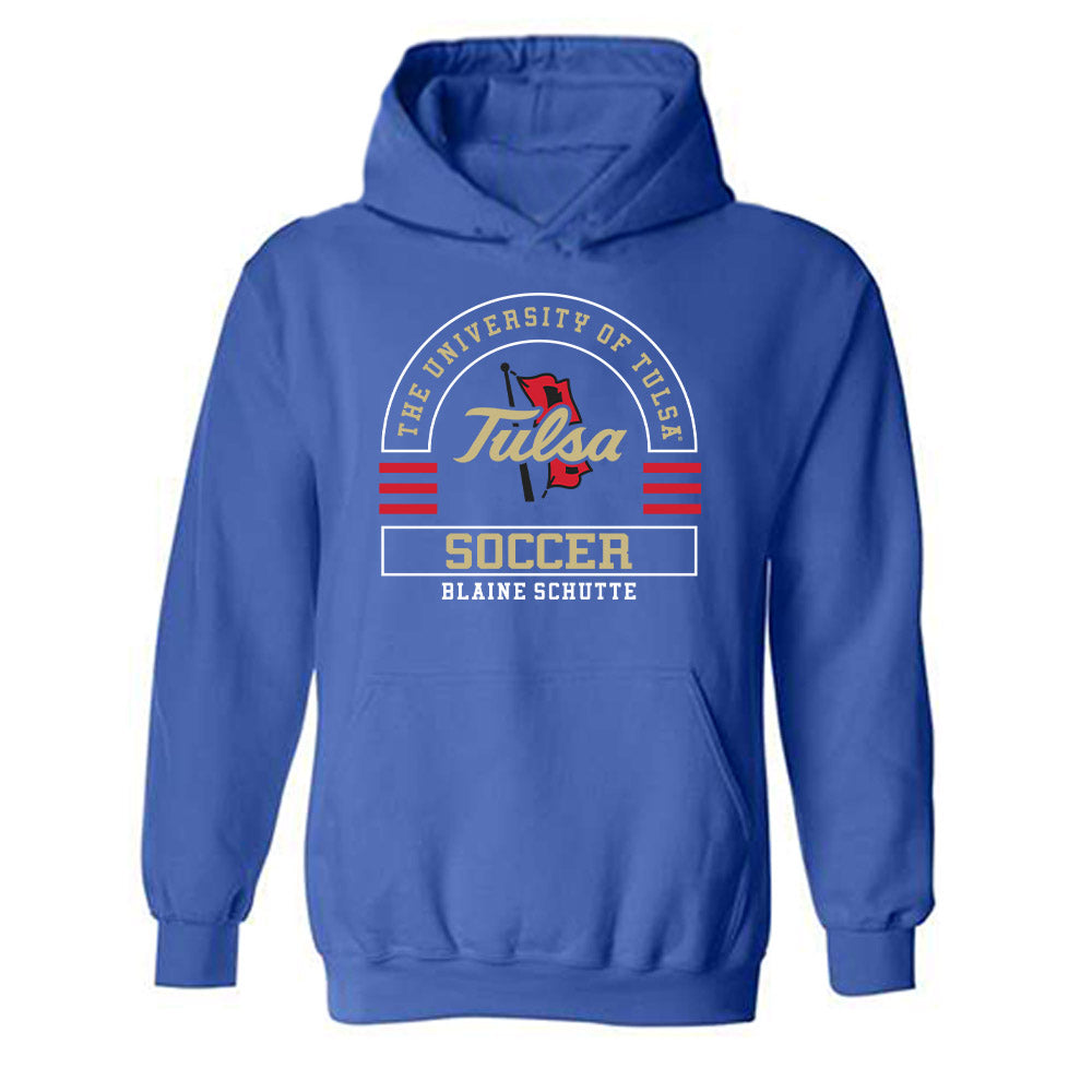 Tulsa - NCAA Women's Soccer : blaine schutte - Classic Fashion Shersey Hooded Sweatshirt