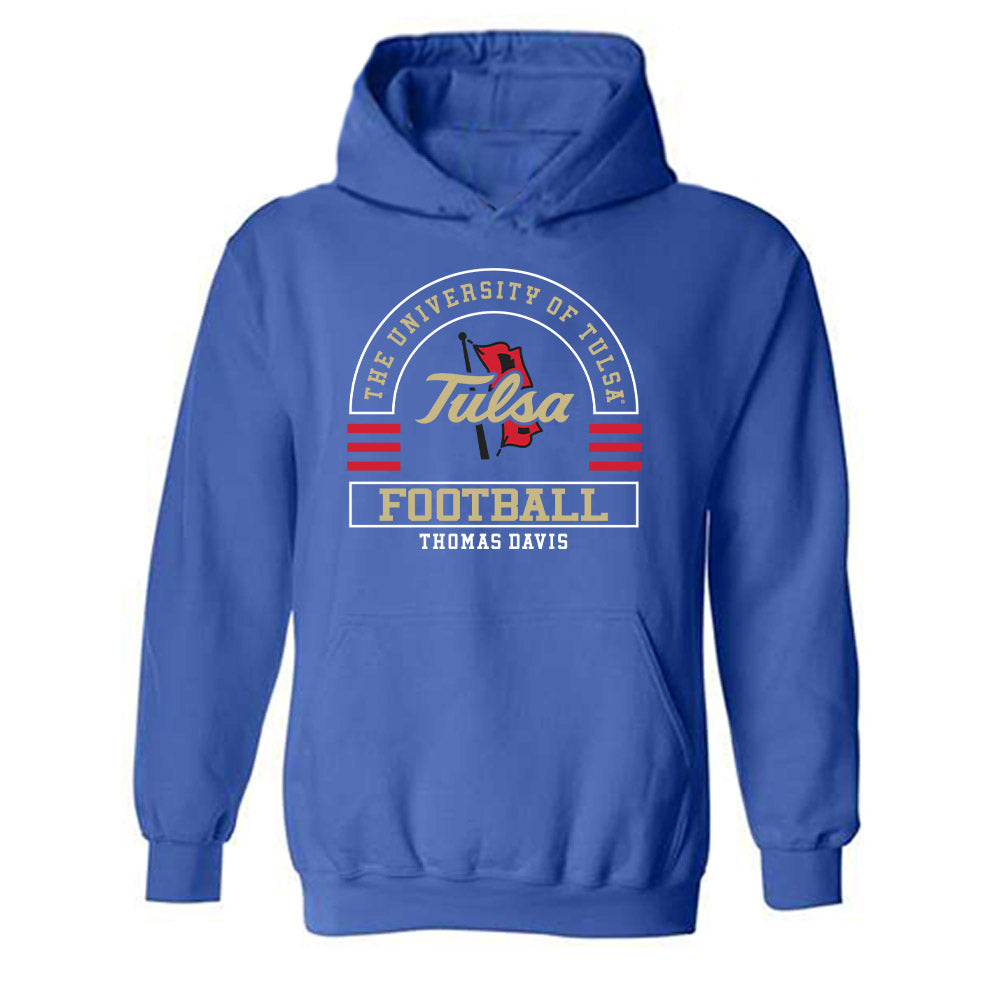 Tulsa - NCAA Football : Thomas Davis - Classic Fashion Shersey Hooded Sweatshirt-0