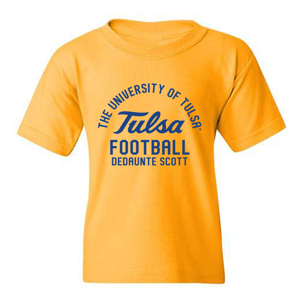 Tulsa - NCAA Football : Dedaunte Scott - Classic Fashion Shersey Youth T-Shirt-0