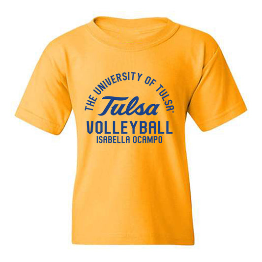 Tulsa - NCAA Women's Volleyball : Isabella Ocampo - Classic Fashion Shersey Youth T-Shirt-0