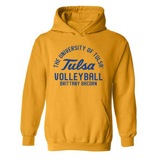 Tulsa - NCAA Women's Volleyball : Brittany Bacorn - Classic Fashion Shersey Hooded Sweatshirt