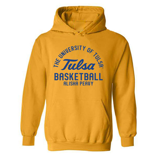 Tulsa - NCAA Women's Basketball : Alisha Peavy - Classic Fashion Shersey Hooded Sweatshirt-0