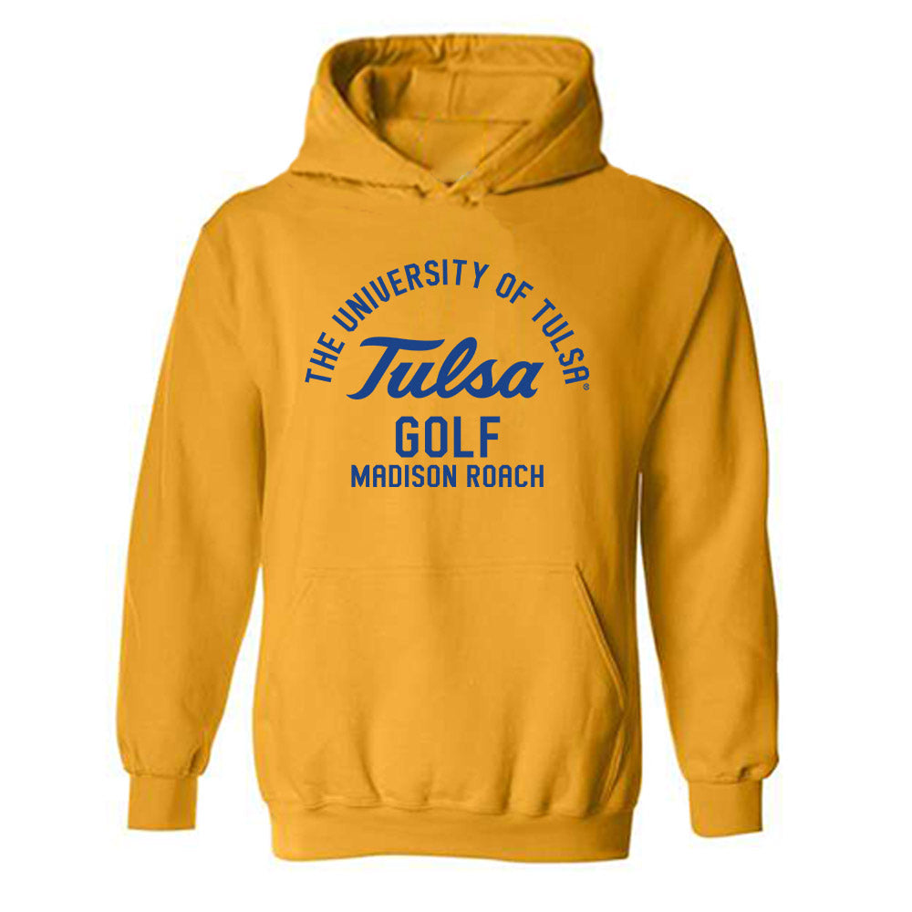 Tulsa - NCAA Women's Golf : Madison Roach - Classic Fashion Shersey Hooded Sweatshirt-0