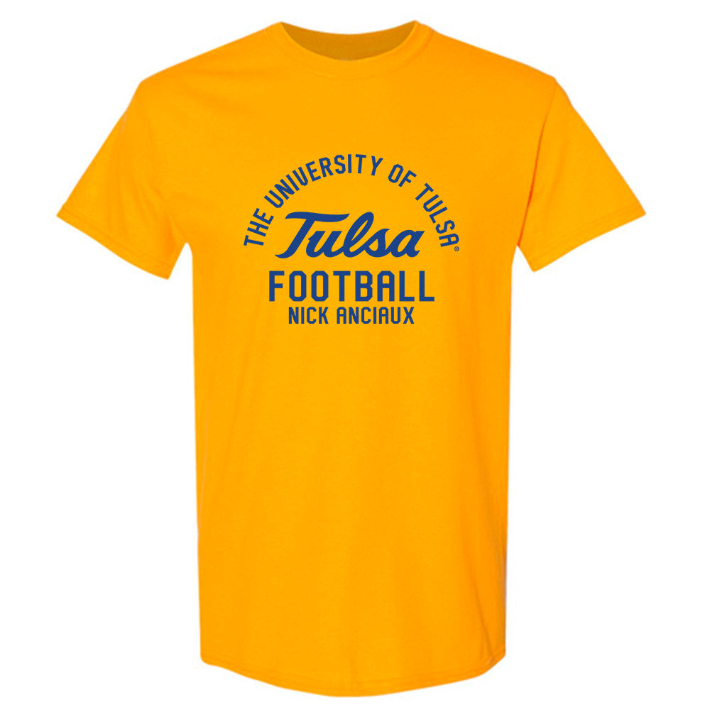 Tulsa - NCAA Football : Nick Anciaux - Classic Fashion Shersey T-Shirt-0