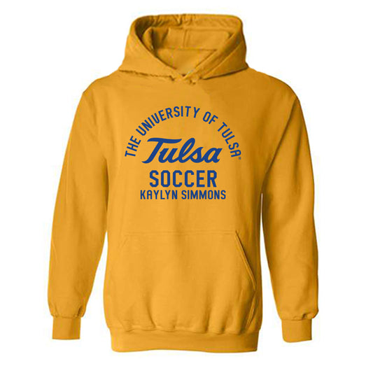 Tulsa - NCAA Women's Soccer : Kaylyn Simmons - Classic Fashion Shersey Hooded Sweatshirt-0