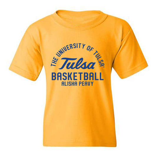Tulsa - NCAA Women's Basketball : Alisha Peavy - Classic Fashion Shersey Youth T-Shirt-0