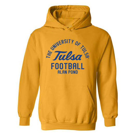 Tulsa - NCAA Football : Alan Pond - Classic Fashion Shersey Hooded Sweatshirt-0