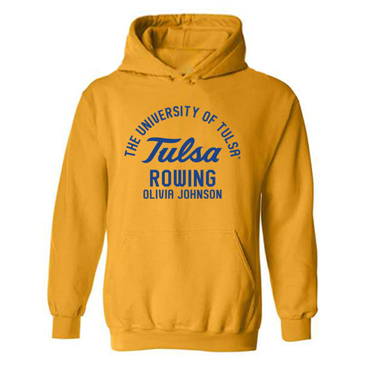 Tulsa - NCAA Women's Rowing : Olivia Johnson - Classic Fashion Shersey Hooded Sweatshirt-0