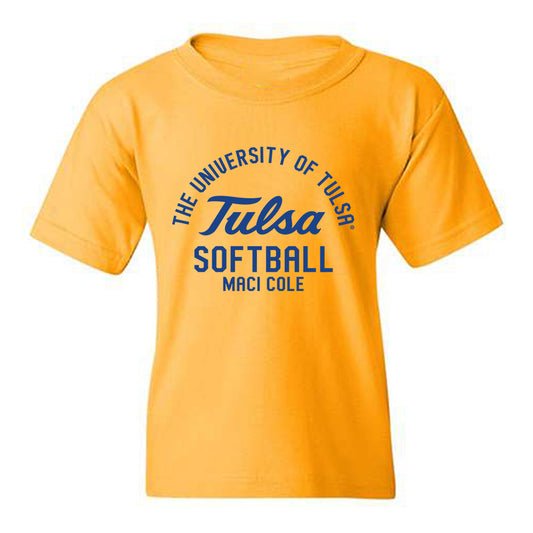 Tulsa - NCAA Softball : Maci Cole - Classic Fashion Shersey Youth T-Shirt-0