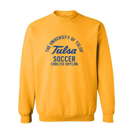 Tulsa - NCAA Men's Soccer : Carlito Saylon - Classic Fashion Shersey Crewneck Sweatshirt-0