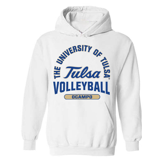 Tulsa - NCAA Women's Volleyball : Isabella Ocampo - Classic Fashion Shersey Hooded Sweatshirt-0