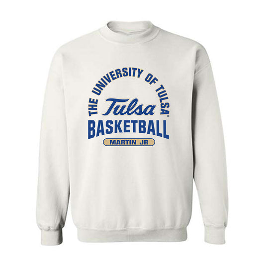 Tulsa - NCAA Men's Basketball : KJ Martin Jr - Classic Fashion Shersey Crewneck Sweatshirt-0