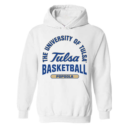 Tulsa - NCAA Men's Basketball : Ade Popoola - Classic Fashion Shersey Hooded Sweatshirt-0