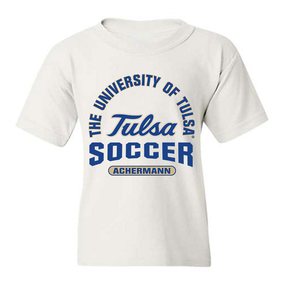 Tulsa - NCAA Men's Soccer : Luc Achermann - Classic Fashion Shersey Youth T-Shirt-0