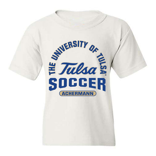Tulsa - NCAA Men's Soccer : Luc Achermann - Classic Fashion Shersey Youth T-Shirt-0