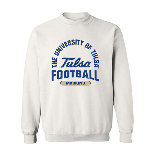 Tulsa - NCAA Football : Jayden Madkins - Classic Fashion Shersey Crewneck Sweatshirt-0