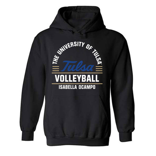 Tulsa - NCAA Women's Volleyball : Isabella Ocampo - Classic Fashion Shersey Hooded Sweatshirt-0