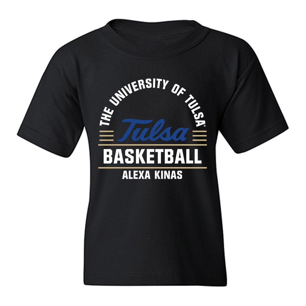 Tulsa - NCAA Women's Basketball : Alexa Kinas - Classic Fashion Shersey Youth T-Shirt-0