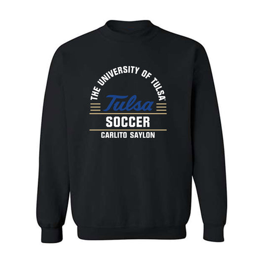 Tulsa - NCAA Men's Soccer : Carlito Saylon - Classic Fashion Shersey Crewneck Sweatshirt-0