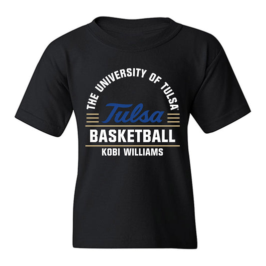Tulsa - NCAA Men's Basketball : Kobi Williams - Classic Fashion Shersey Youth T-Shirt-0