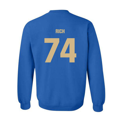 Tulsa - NCAA Football : Logan Rich - Classic Shersey Crewneck Sweatshirt-1