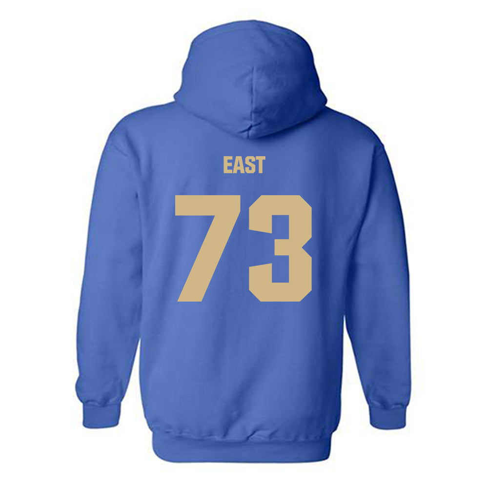 Tulsa - NCAA Football : Cam East - Classic Shersey Hooded Sweatshirt-1