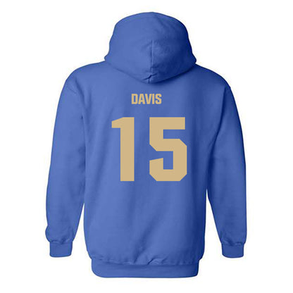 Tulsa - NCAA Football : Thomas Davis - Classic Shersey Hooded Sweatshirt-1