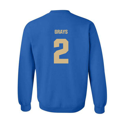 Tulsa - NCAA Women's Basketball : RyLee Grays - Classic Shersey Crewneck Sweatshirt-1