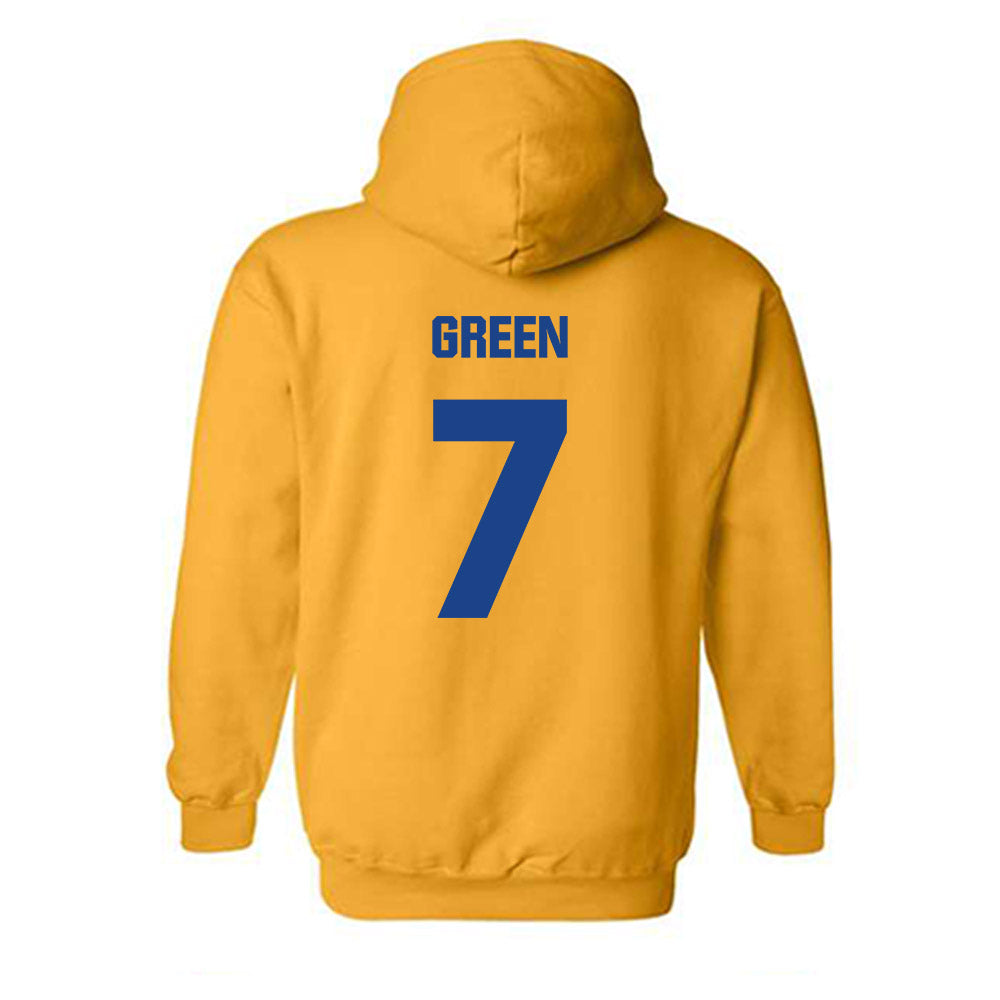 Tulsa - NCAA Football : Elijah Green - Classic Shersey Hooded Sweatshirt-1