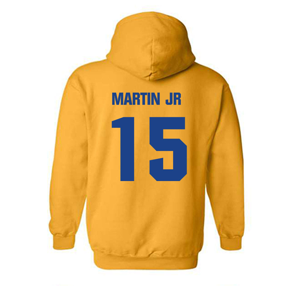 Tulsa - NCAA Men's Basketball : KJ Martin Jr - Classic Shersey Hooded Sweatshirt-1