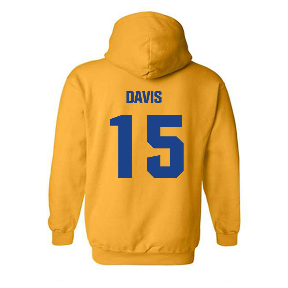 Tulsa - NCAA Football : Thomas Davis - Classic Shersey Hooded Sweatshirt-1