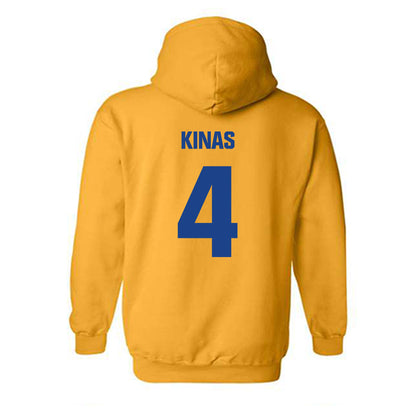 Tulsa - NCAA Women's Basketball : Alexa Kinas - Classic Shersey Hooded Sweatshirt-1