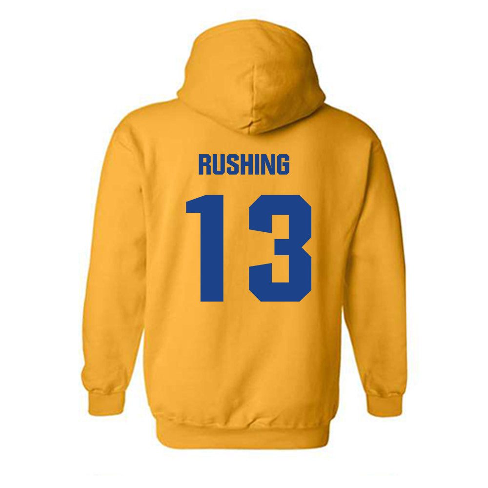 Tulsa - NCAA Football : Joshua Rushing - Classic Shersey Hooded Sweatshirt-1